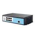 AF standard wide tempurature Gigabit 8 port swith poe